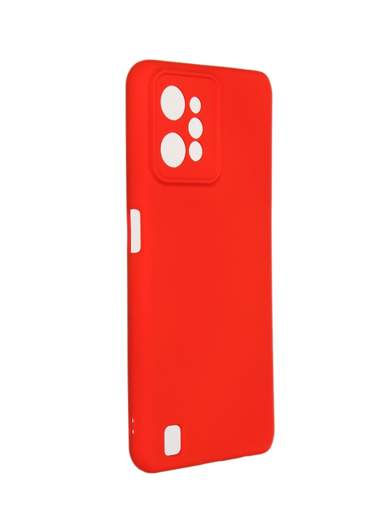 

Чехол Neypo для Realme C31 Silicone 2.0mm Red NSC55842, Realme C31