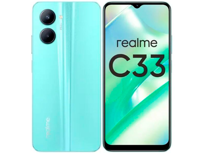 Сотовый телефон Realme C33 4/128Gb LTE Blue