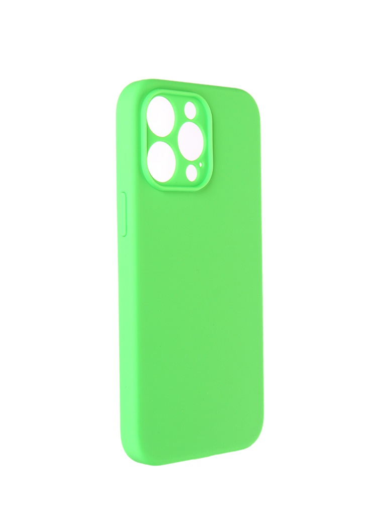 

Чехол Neypo для APPLE iPhone 14 Pro Max Silicone Cover Hard Light Green NHC55454, APPLE iPhone 14 Pro Max