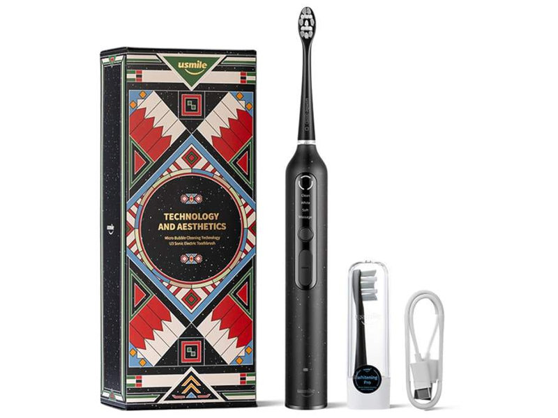 

Зубная электрощетка Usmile U3 Black, U3