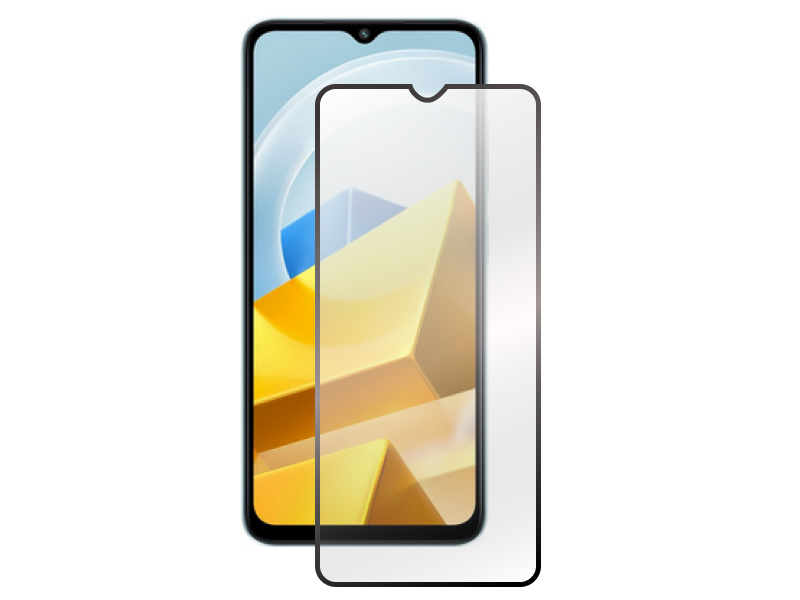 

Защитное стекло Zibelino для Xiaomi Redmi A1/A1+/A2/A2+/Poco M5/M4 5G/C50/C51 5D Black ZTG-5D-XMI-M5-BLK, Poco M5