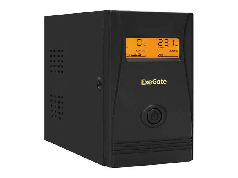 Источник бесперебойного питания ExeGate Power Smart ULB-800.LCD.AVR.4C13 / EX292775RUS