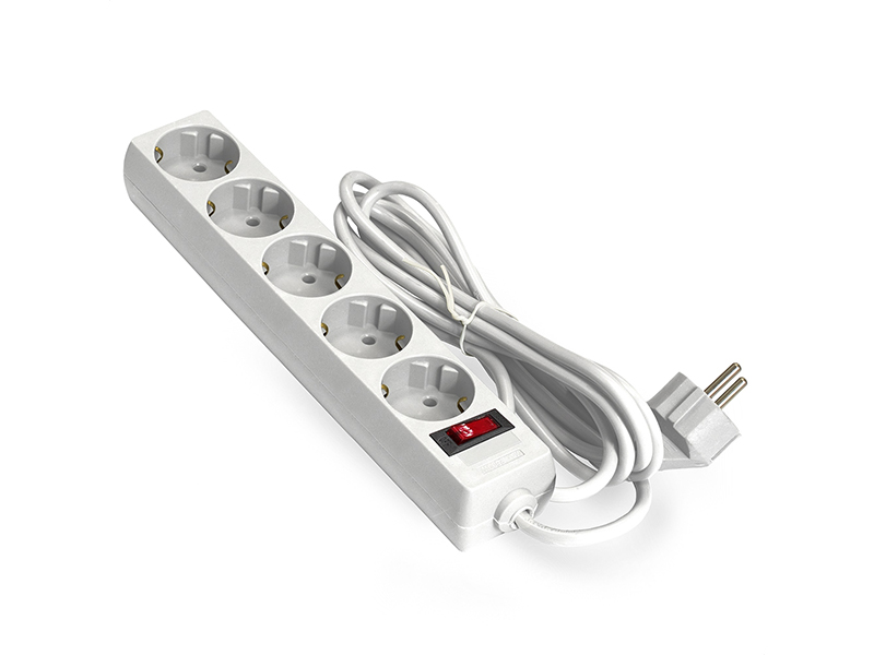 

Сетевой фильтр ExeGate SP-5-3W 5 Sockets 3m White EX221187RUS, SP-5-3W