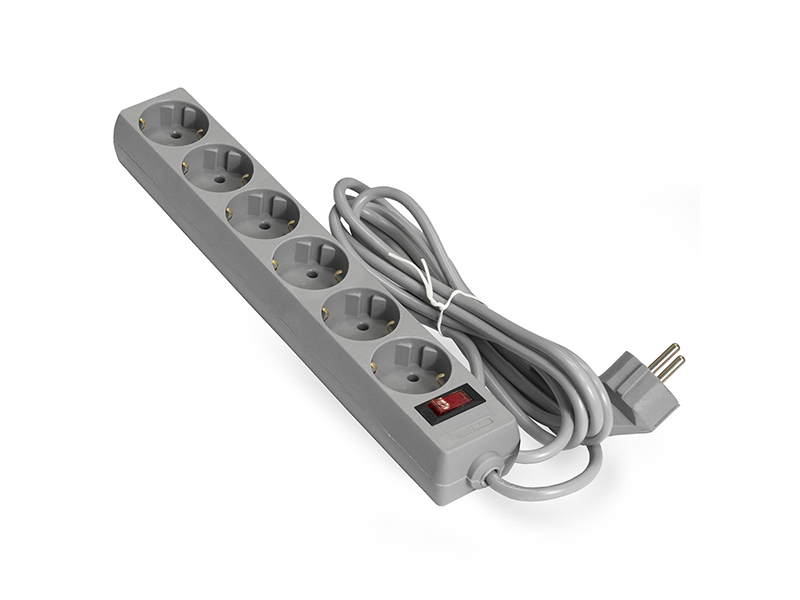

Сетевой фильтр ExeGate SP-6-5G 6 Sockets 5m Grey EX119394RUS, SP-6-5G