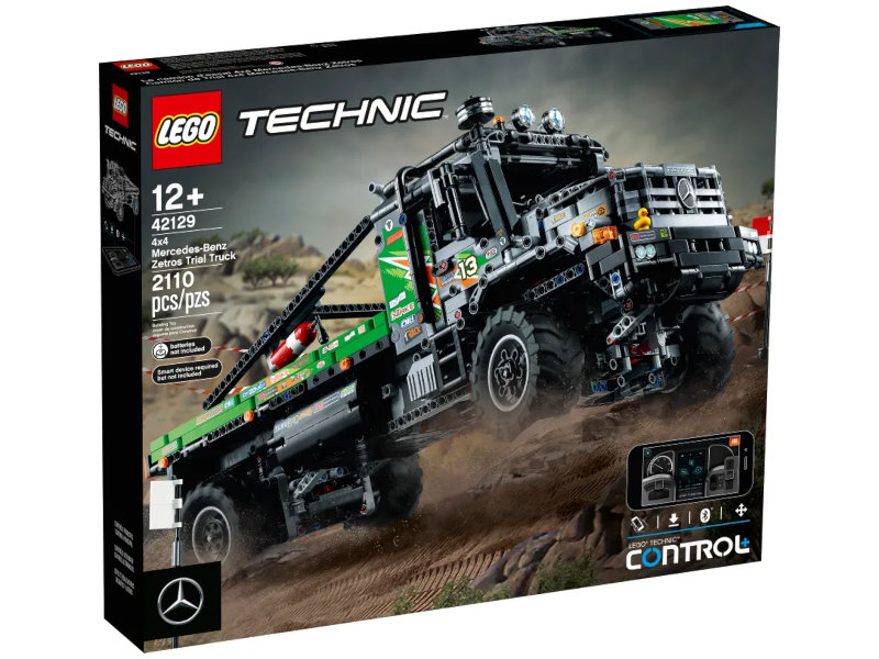 

Lego Technic Mercedes-Benz Zetros 2110 дет. 42129, Technic Mercedes-Benz Zetros 42129