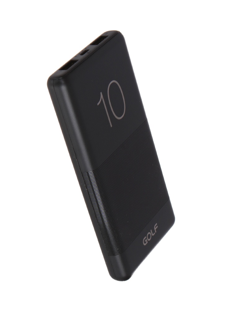 

Внешний аккумулятор Red Line Power Bank Golf G80 10000mAh Black УТ000033298, Golf G80