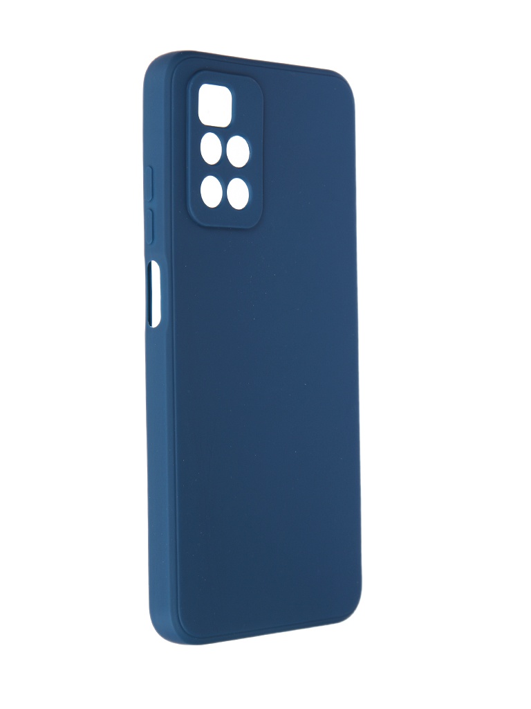 фото Чехол ibox для xiaomi redmi 10 / redmi 10 2022 silicone blue ут000030335