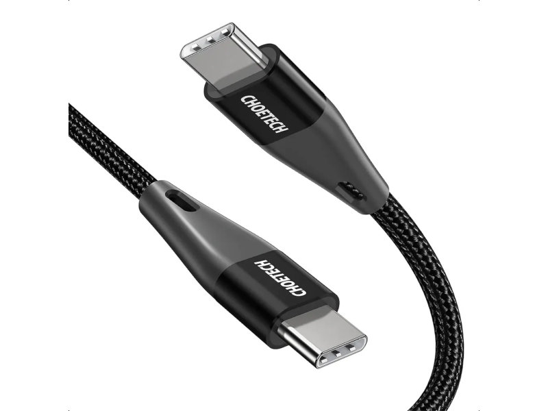 

Аксессуар Choetech Type-C - Type-C 1.2m XCC-1003-BK, XCC-1003-BK