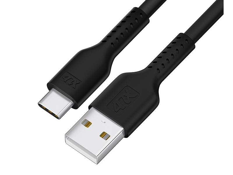 

Аксессуар 4PH USB - USB Type-C 1.0m Black 4PH-R90125, 4PH-R90125