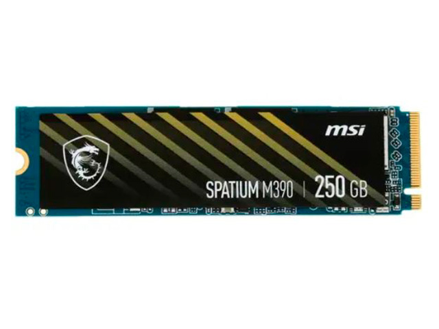 

Твердотельный накопитель MSI Spatium M390 NVME M.2 250Gb, M390 NVME M.2 250GB