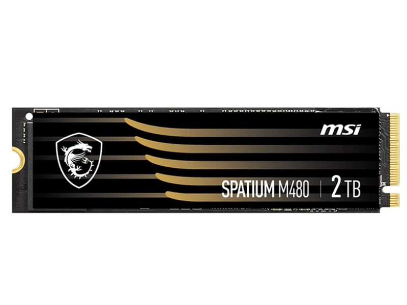 

Твердотельный накопитель MSI Spatium M480 4.0 NVME M.2 2Tb, Spatium M480