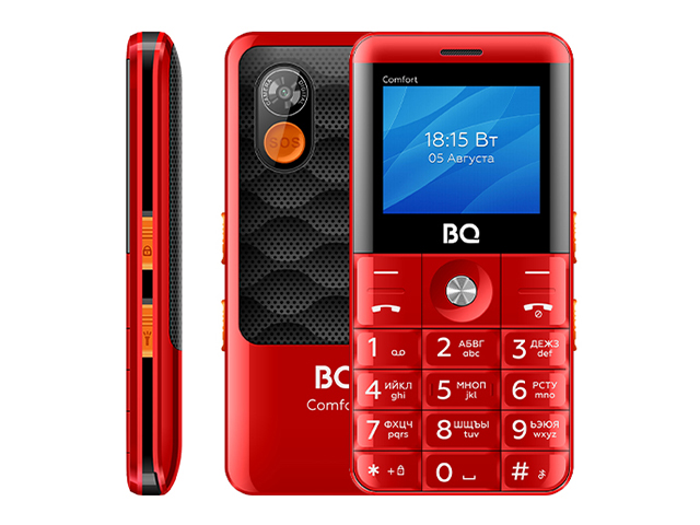 Сотовый телефон BQ 2006 Comfort Red-Black