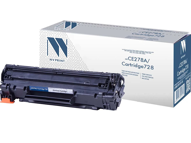 Картридж NV Print CE278A/728 для HP P1566/M1536dn/P1606dn/Canon MF4580/4570/4550/4450/4430/4410 картридж hp ce278a