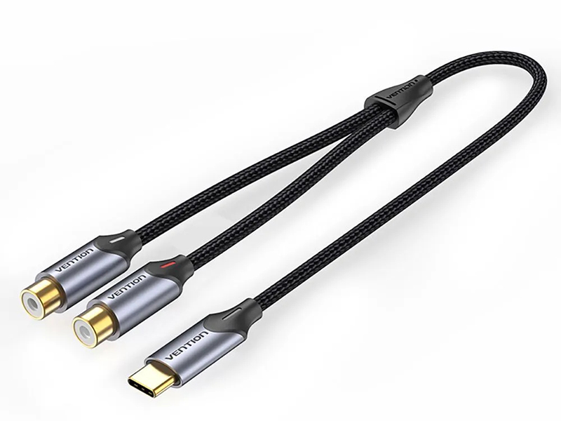 

Аксессуар Vention USB-C/M - 2x2RCA/F 1m BGVHF, BGVHF