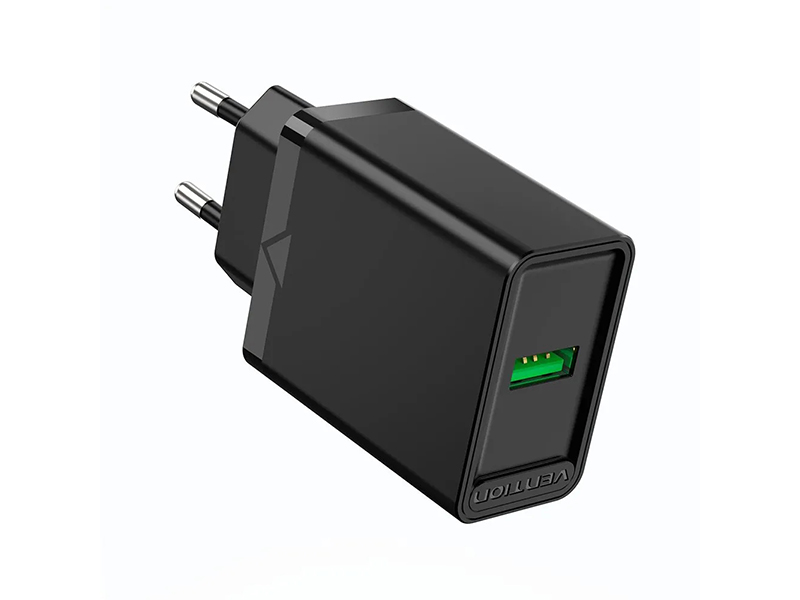 

Зарядное устройство Vention USB-A QC 3.0 2.4A FABB0-EU, FABB0-EU