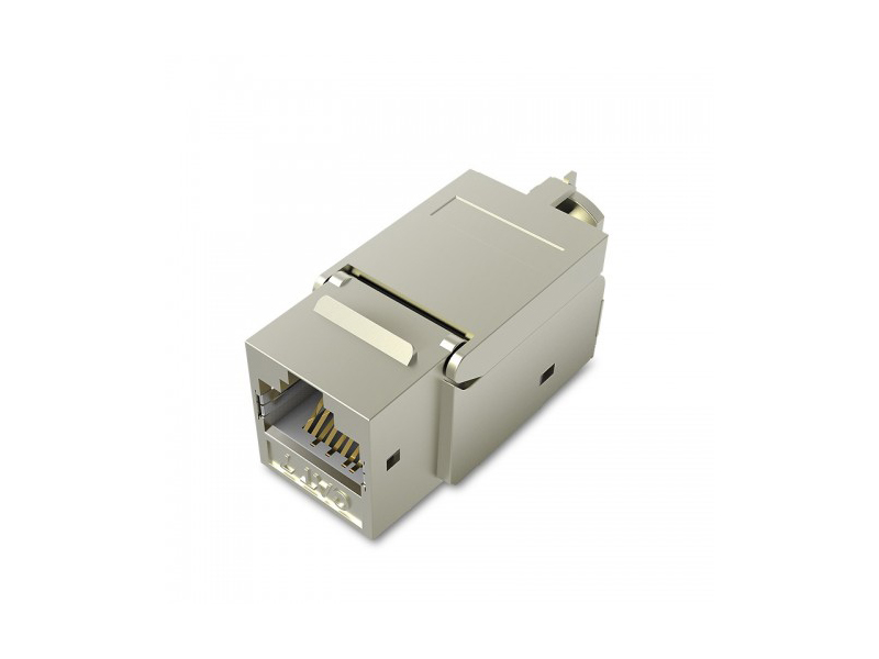 Адаптер-соединитель Vention RJ45 F 8P8C cat.7 VDD-B04-H адаптер vention mini displayport vga m f 0 17м white hbdwb