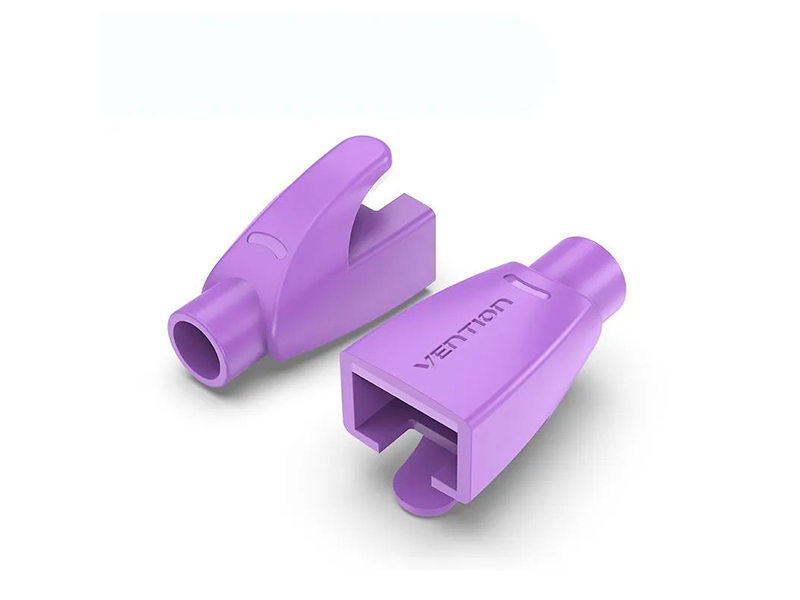 Колпачки изолирующие Vention RJ-45 50шт Purple IODV0-50 коннектор vention rj45 8p8c ftp cat 6 50шт idcr0 50