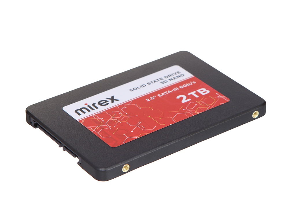 

Твердотельный накопитель Mirex 2Tb 13640-002TBSAT3, 13640-002TBSAT3