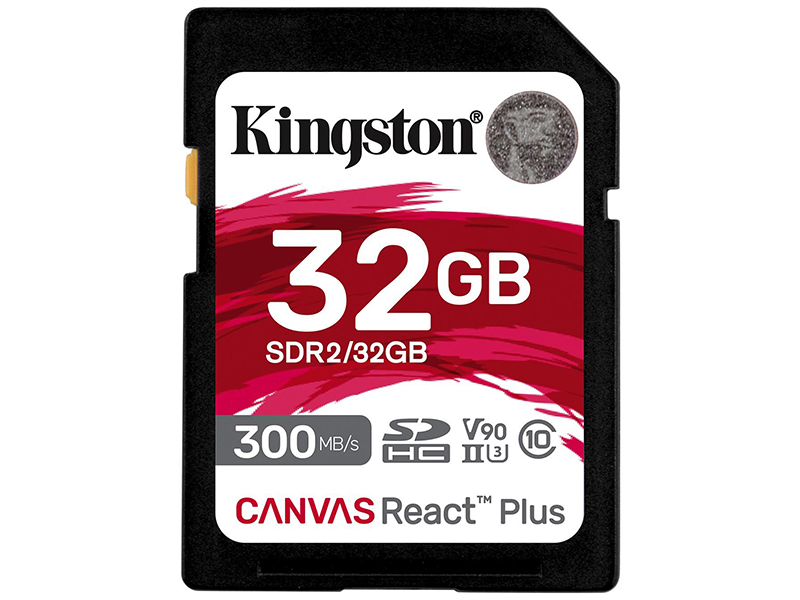 Карта памяти kingston canvas react plus microsd