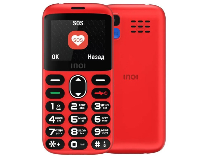 Сотовый телефон Inoi 118B Red