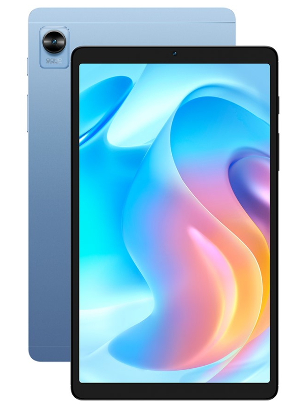 Планшет Realme Pad Mini Wi-Fi 4/64Gb Blue RMP2106 (Unisoc T616 2.0GHz/4096Mb/64Gb/Wi-Fi/Bluetooth/Cam/8.7/1340x800/Android) планшет digma kids 1247c blue unisoc t310 2 0ghz 4096mb 64gb 4g gps wi fi bluetooth cam 10 1 1280x800 android