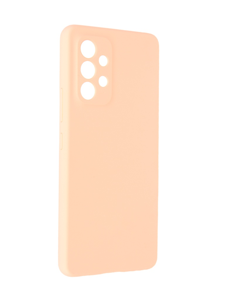 

Чехол для Samsung Galaxy A53 Silicone Cover Peach EF-PA536TPEGRU, EF-PA536TPEGRU