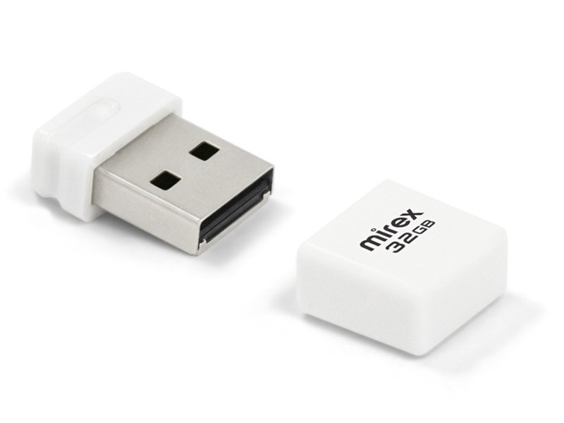 фото Usb flash drive 32gb - mirex minca white 13600-fmumiw32