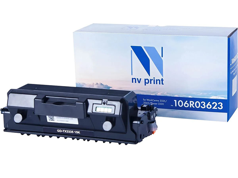 Картридж NV Print NV-106R03623 Black для Xerox WorkCentre 3335/3345 картридж nv print nv 106r03623