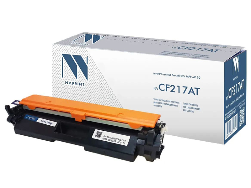 

Картридж NV Print NV-CF217AT Black для HP LaserJet Pro M102/M130, NV-CF217AT