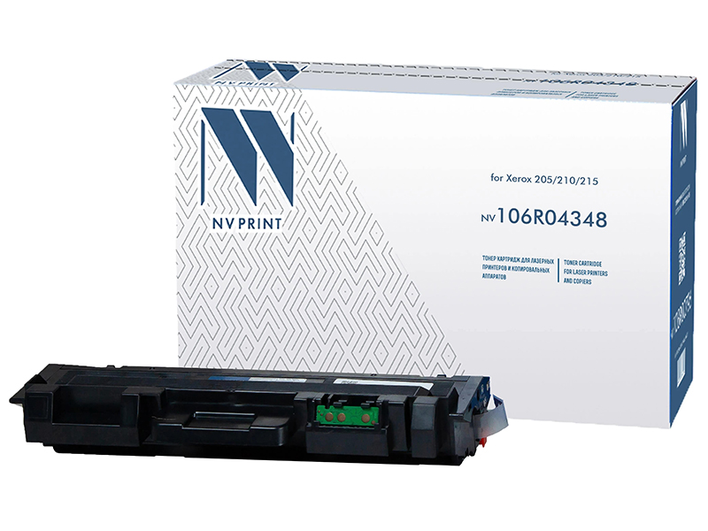 Картридж NV Print NV-106R04348 Black для Xerox WorkCentre B2301 картридж для лазерного принтера nv print tk310