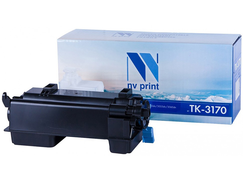 фото Картридж nv print nv-tk-3170 black для kyocera p3050dn/p3055dn/p3060dn