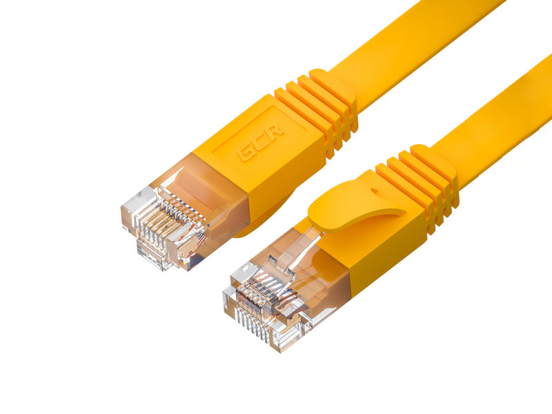

Сетевой кабель GCR Prof UTP cat.6 30AWG RJ45 T568B 7.5m Yellow GCR-52831, GCR-52831