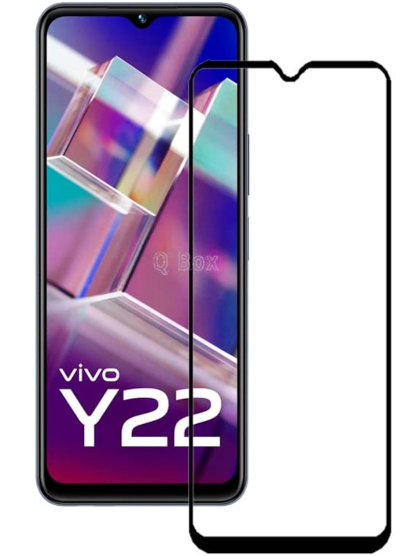 

Защитный экран Red Line для Vivo Y22 Full Screen Tempered Glass Full Glue Black УТ000033440, Vivo Y22