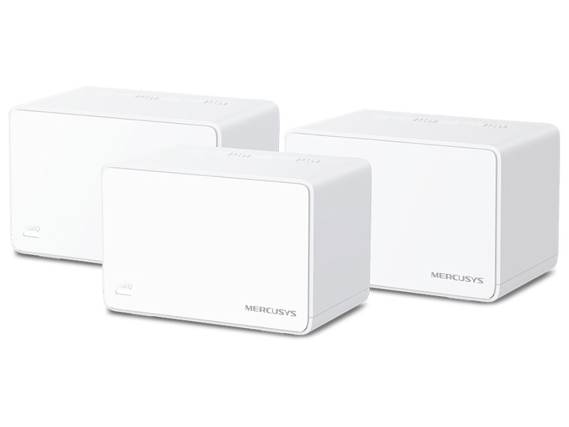 

Wi-Fi роутер Mercusys Halo H80X 3-pack AX3000, Halo H80X(3-pack)