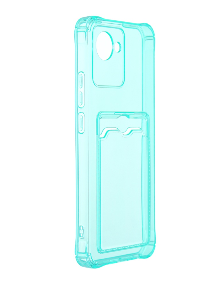

Чехол Zibelino для Realme C30 4G Silicone Card Holder Mint ZSCH-RLM-C30-CAM-MIN, Realme C30 4G