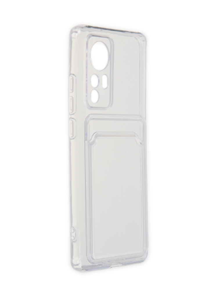 

Чехол Zibelino для Xiaomi 12 / 12X Silicone Card Holder Transparent ZSCH-XMI-RDM-12X-CAM-TRN, Xiaomi 12 / 12X