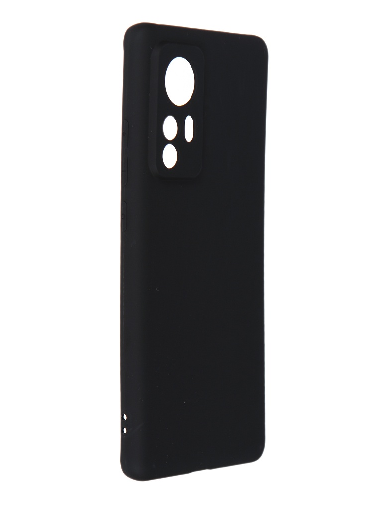 

Чехол Zibelino для Xiaomi 12 / 12X 5G Soft Matte Black ZSM-XIA-12X-5G-CAM-BLK, Xiaomi 12 / 12X 5G