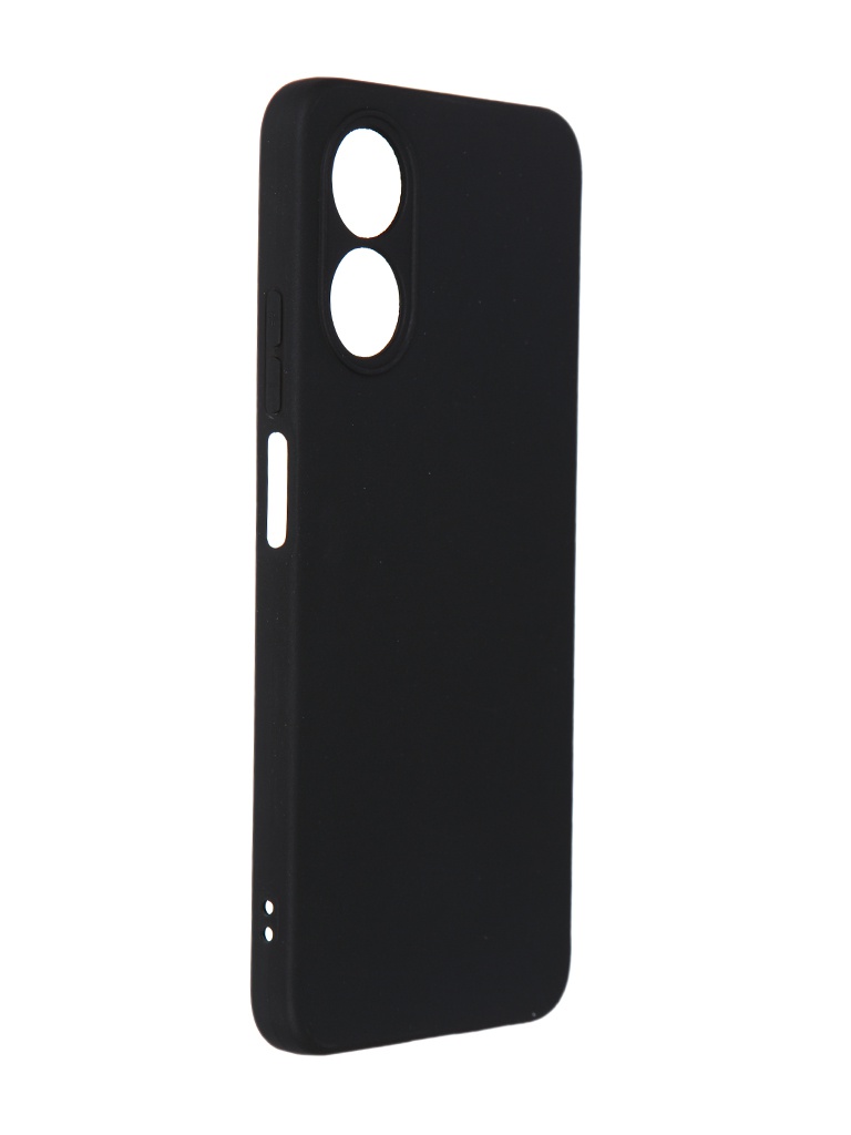 

Чехол DF для Oppo A17 Silicone Black oCase-07, Oppo A17