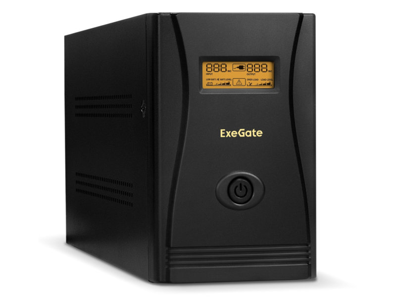 Источник бесперебойного питания ExeGate SpecialPro Smart LLB-1500.LCD.AVR.6C13.RJ / EP285501RUS