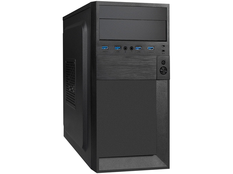 Корпус ExeGate Minitower BAA-105U4-01 без БП Black EX291149RUS