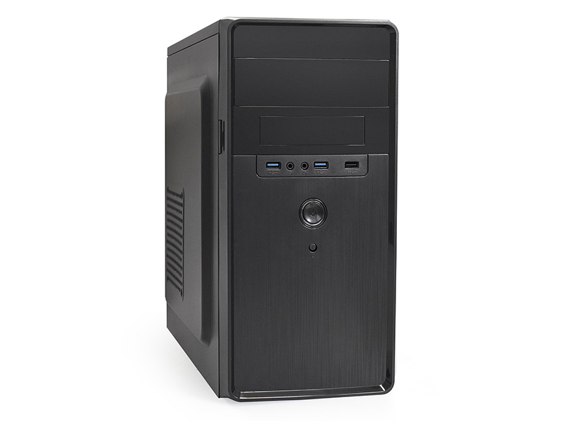 

Корпус ExeGate Minitower BA-309U2-AA500 Black EX286441RUS, BA-309U2-AA500