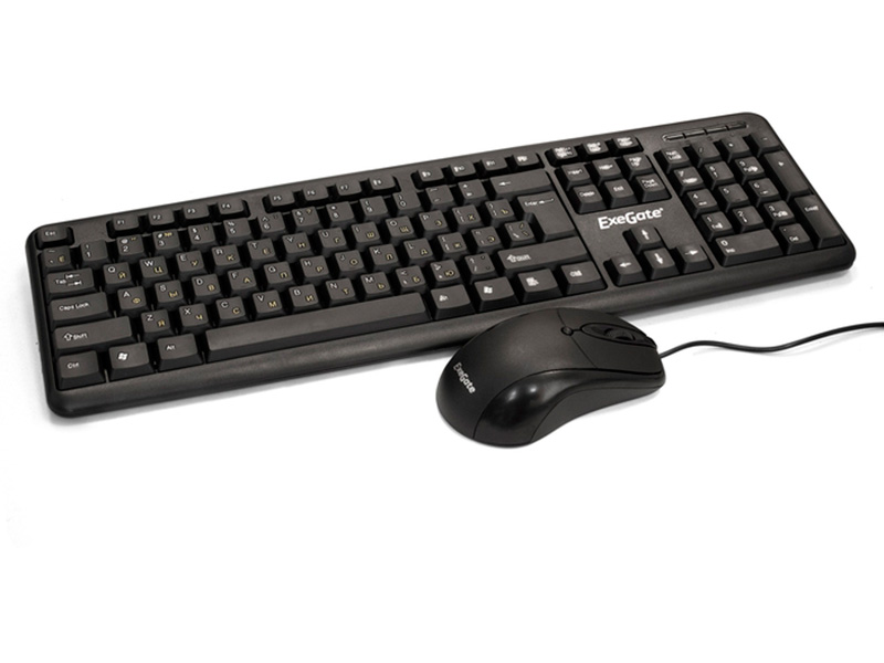 

Набор ExeGate Professional Standard Combo MK120-OEM Black EX287139RUS, EX287139RUS