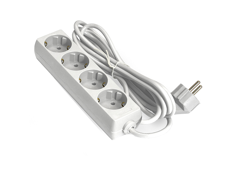 фото Удлинитель exegate ece-4-1.8w 4 sockets 1.8m white ex285812rus