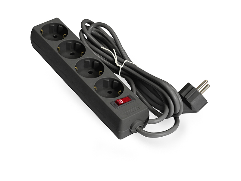 Удлинитель ExeGate EC-4-5B 4 Sockets 5m Black EX279398RUS