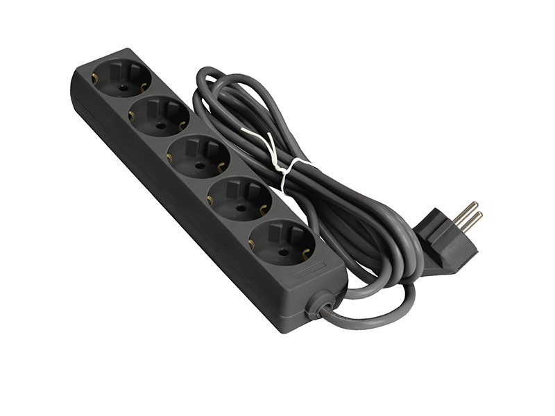 фото Удлинитель exegate ece-5-1.8b 5 sockets 1.8m black ex285819rus