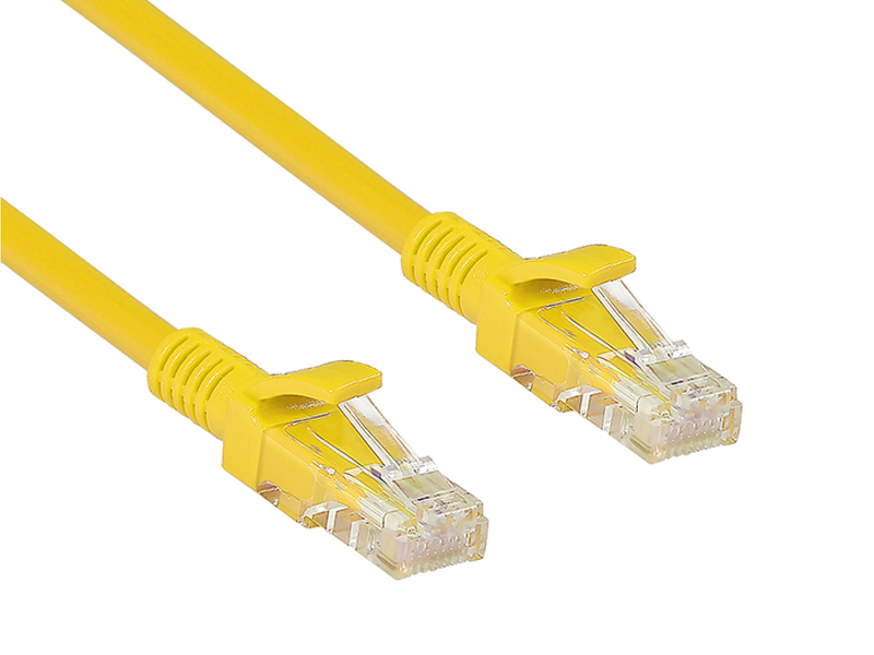 

Сетевой кабель ExeGate UTP cat.6 50cm Yellow UTP-RJ45-RJ45-C6-0.5M-YL / EX282021RUS, EX282021RUS