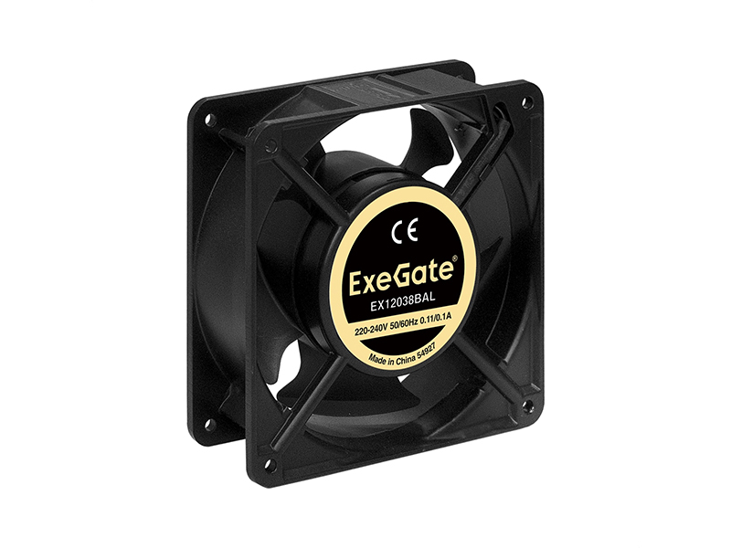 Вентилятор ExeGate 120x120x38mm EX12038BAL / EX289017RUS