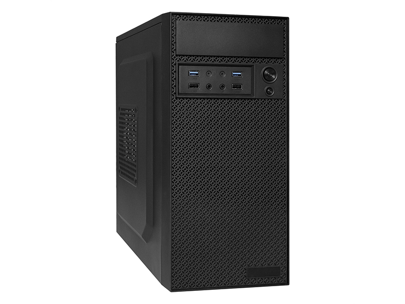 Корпус ExeGate Minitower BAA-109U2 без БП Black EX291271RUS