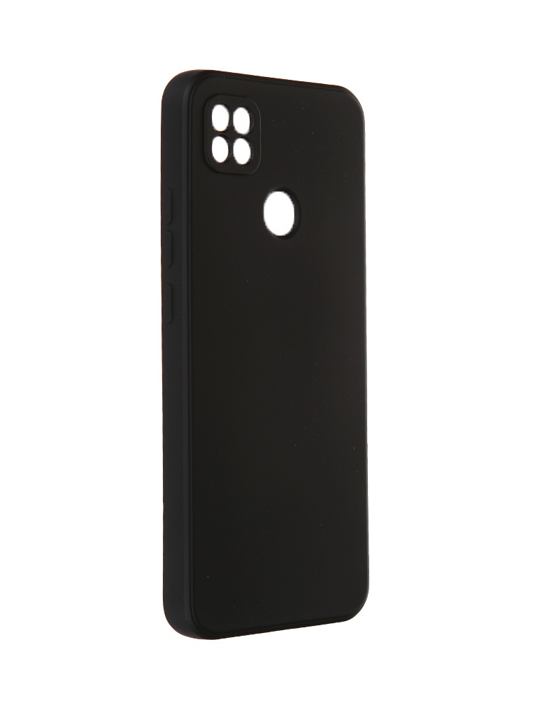 цена Чехол BoraSCO для Xiaomi Redmi 10A Microfiber Black 70448