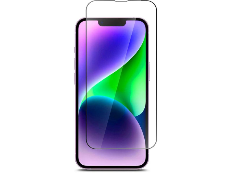 

Защитное стекло BoraSCO для APPLE iPhone 14 Plus Full Glue Black Frame 70829, APPLE iPhone 14 Plus